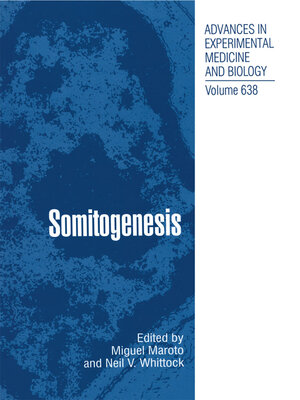 cover image of Somitogenesis